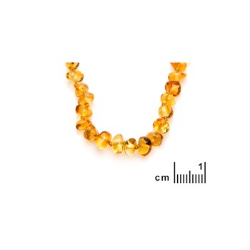 Collier pour bébé en ambre à clip