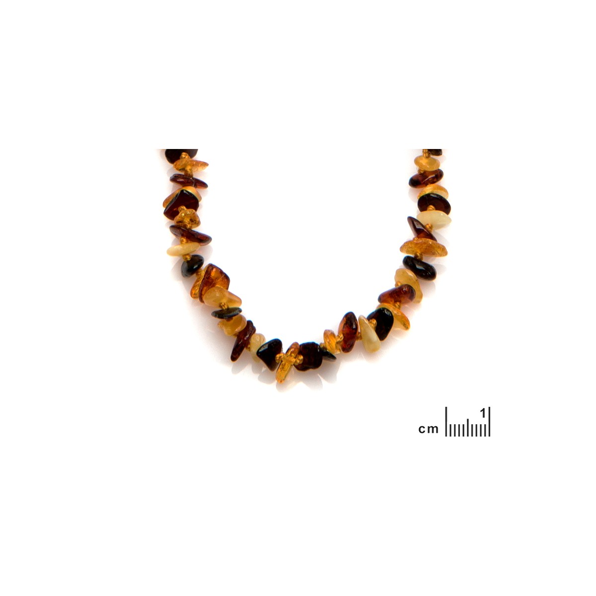 Collier pour bébé en ambre à clip - vue 2