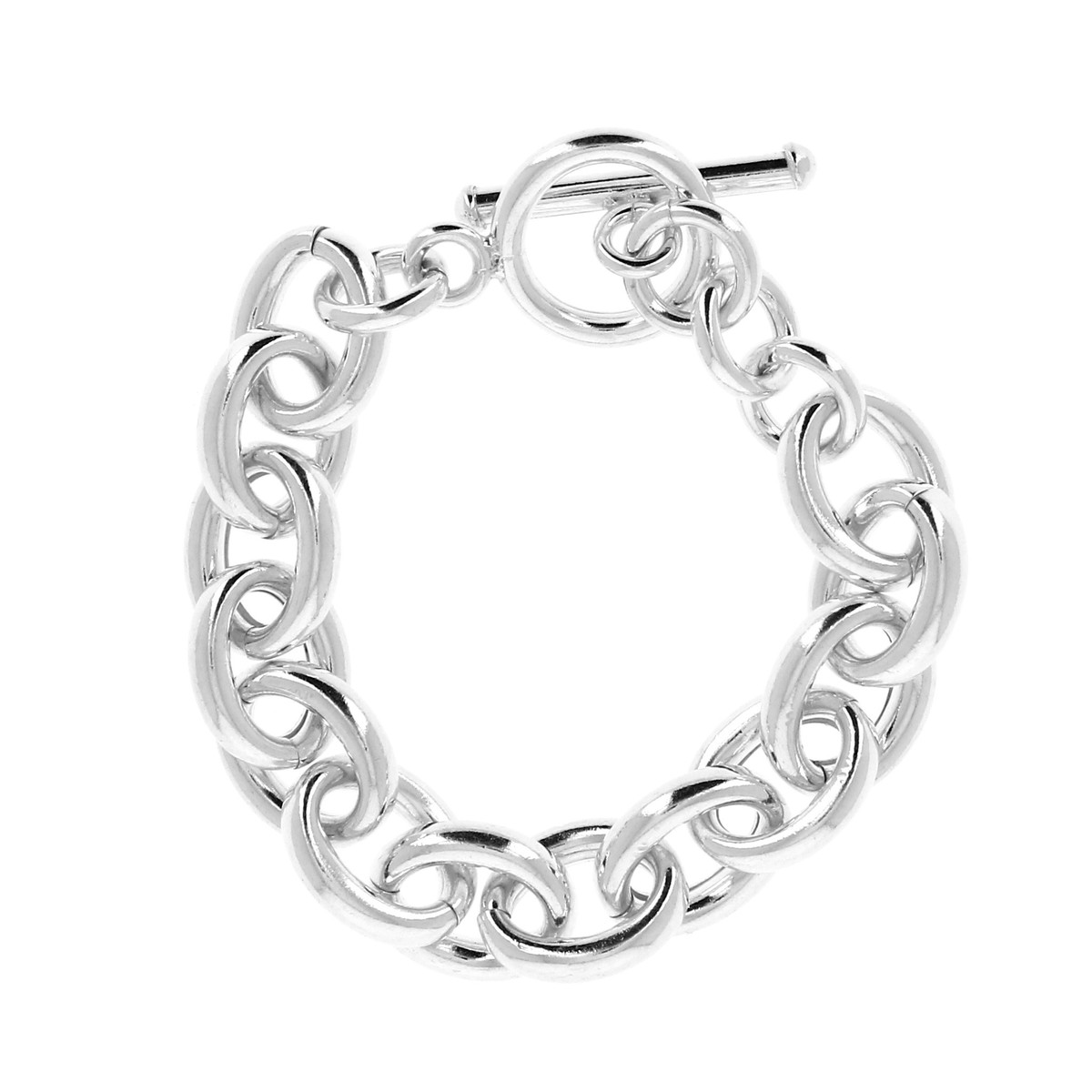 Bracelet En Argent Mailles For At Femme Bracelet Souple Maty