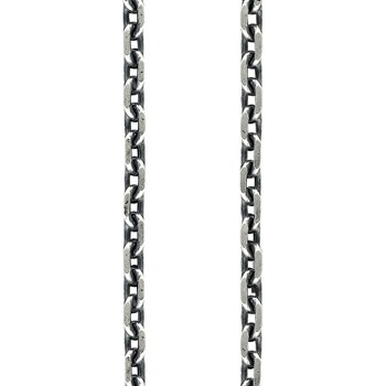 Chaine Maille Forçat Argent Massif - Taille 50 cm