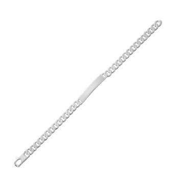 Gourmette homme 18 cm - Argent 925 - Largeur 6 mm