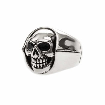 Bague Homme Tête De Mort Argent Little Skull