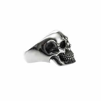 Bague Homme Tête De Mort Pure Skull Argent