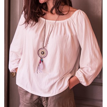 Fantasie lange ketting met dromenvanger GRESCO - Amarkande