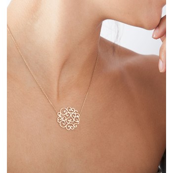 TREFLE silver and gold-plated necklace - LorenzoR