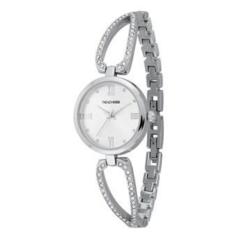 Montre Cybèle bracelet métal strass