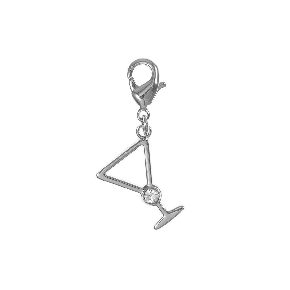 Charm verre cocktail SC Crystal orné de Cristaux scintillants