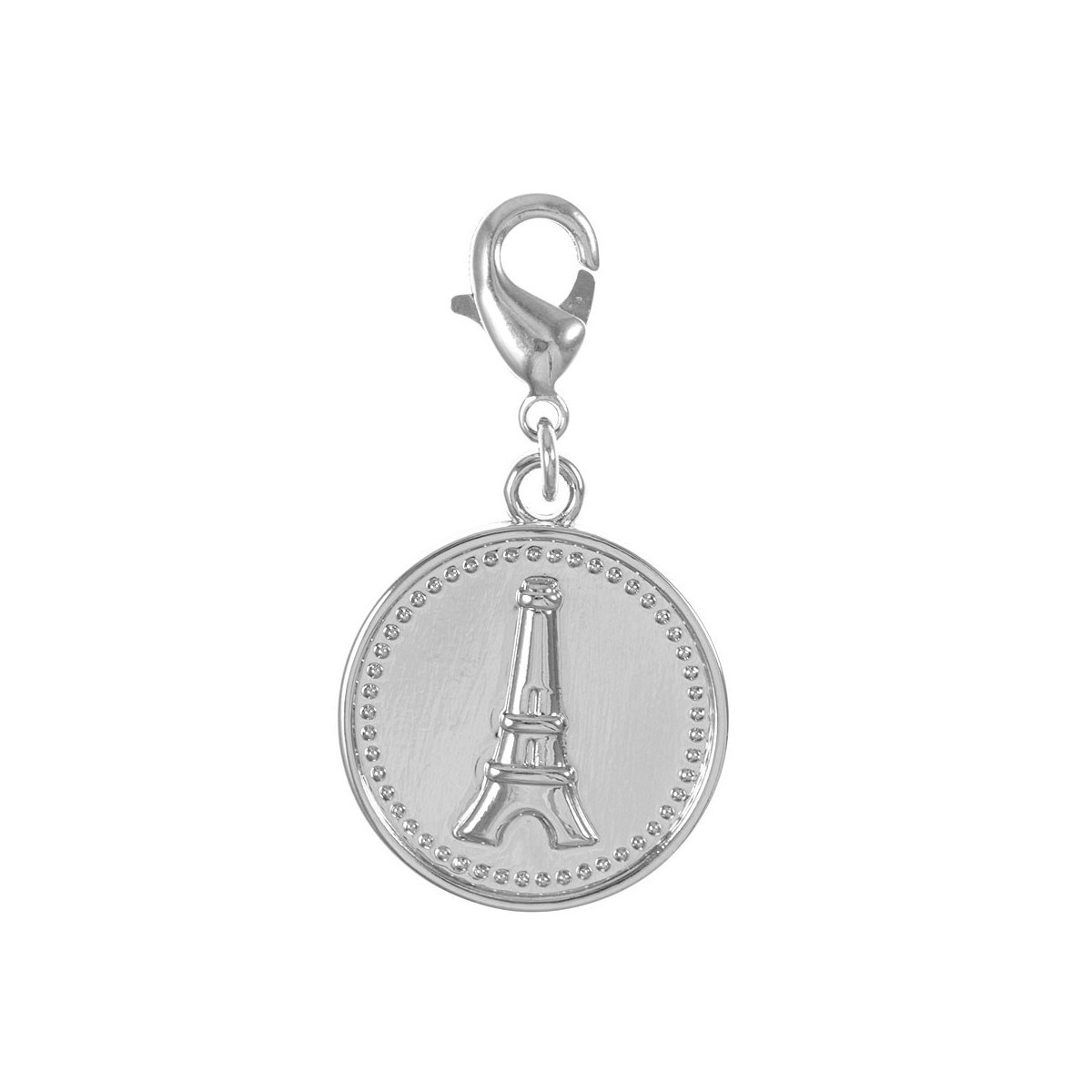 Charm médaille Tour Eiffel SC Crystal