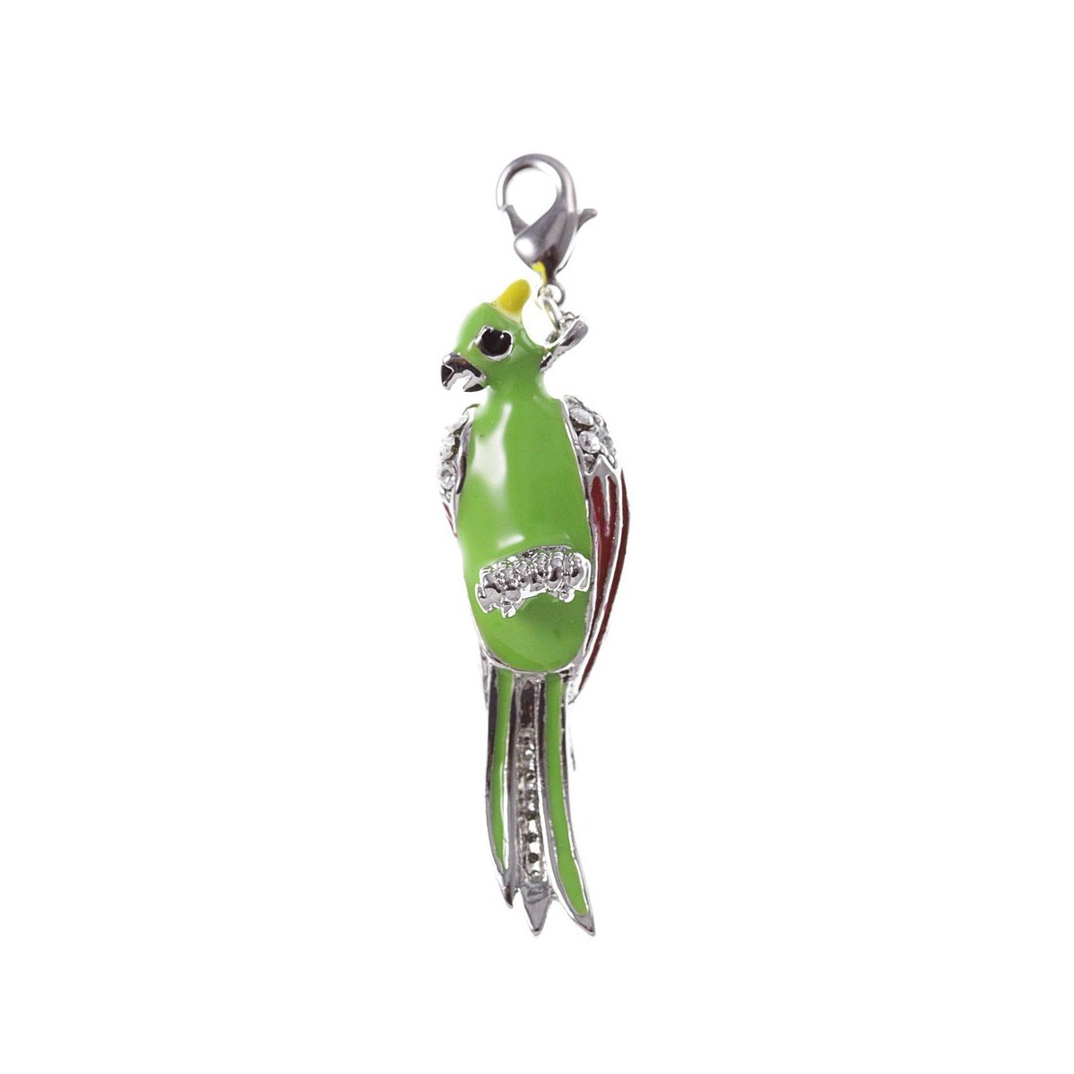Charm perroquet strass SC Crystal - vue 2