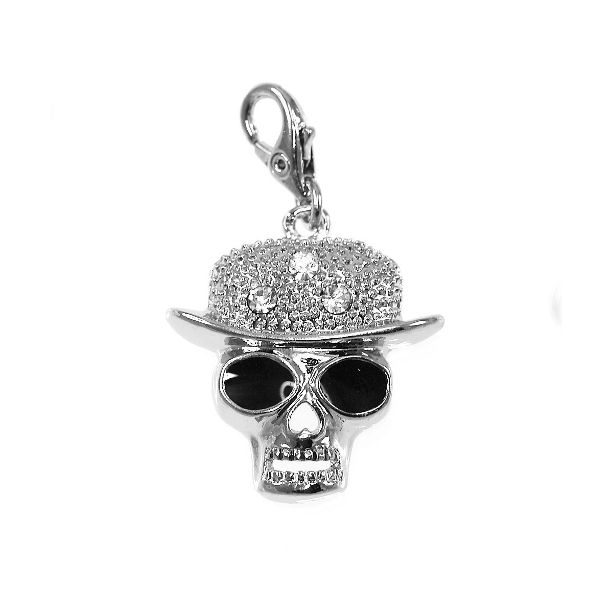 Charm tête de mort SC Crystal