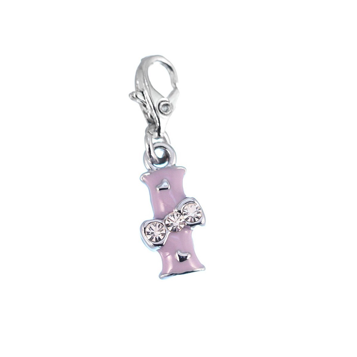 Charm Lettre I violet SC Crystal