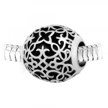 SC Crystal steel ornamental pearl charm