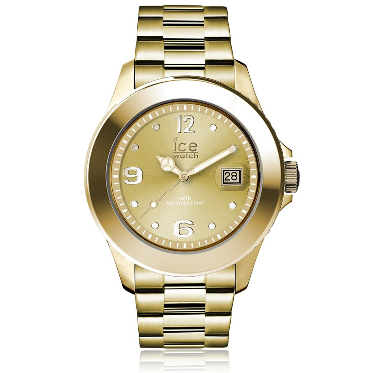 Montre dame Ice Watch acier Gold Medium - Femme - modèle 016916 | MATY