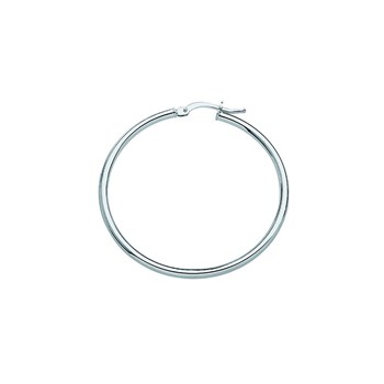 Boucles d'oreilles créoles or 9 carats fil rond 2 mm
Diamètre 35mm