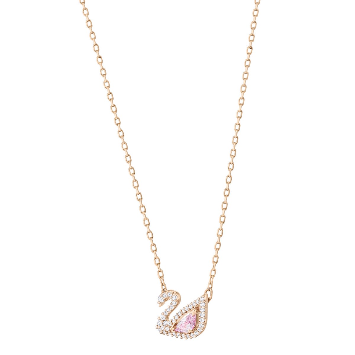 Collier Swarovski Swan Dazzling rosé - vue 3