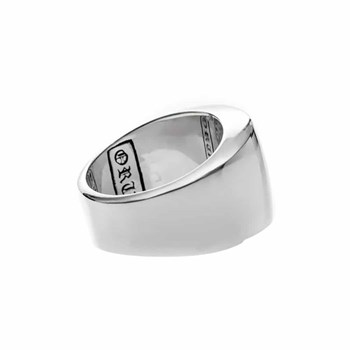 Bague Homme Tête De Mort Et Croix Argent