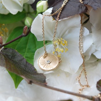 Gold or silver plated necklace OCEANE - Bijoux Privés Discovery