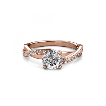 Bague Eleanor - Or Rosé