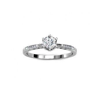Bague Destiny - Argenté et Cristal