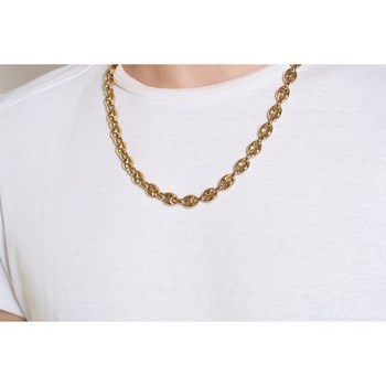 Collier en Acier 316L - jaune brillant