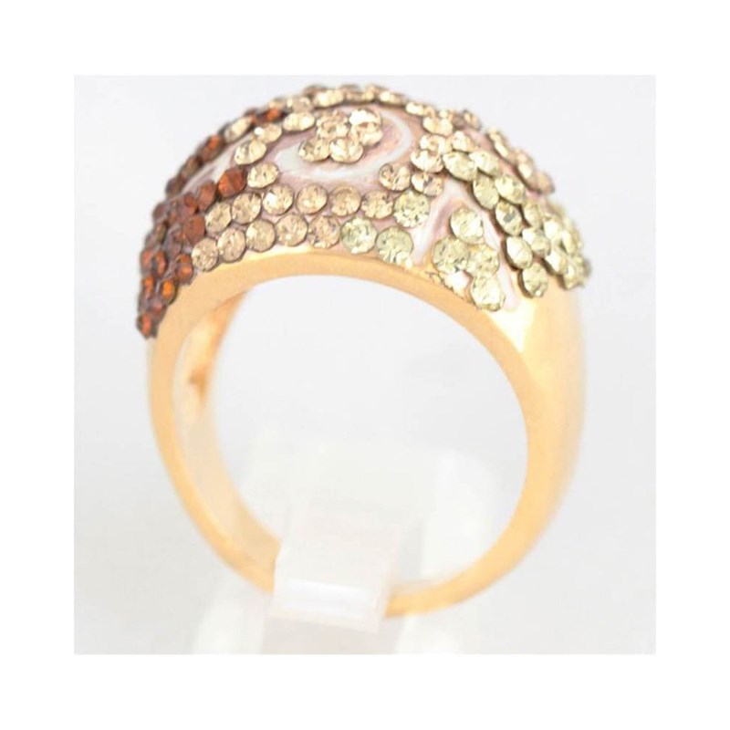 Bague Arabesque Dorée Femme DAPHNEE - vue 3