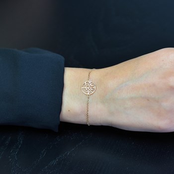 Bracelet Arbre de Vie Plaqué OR 750 3 microns