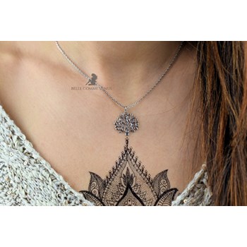 Tree of life necklace Silver 925 Rhodium