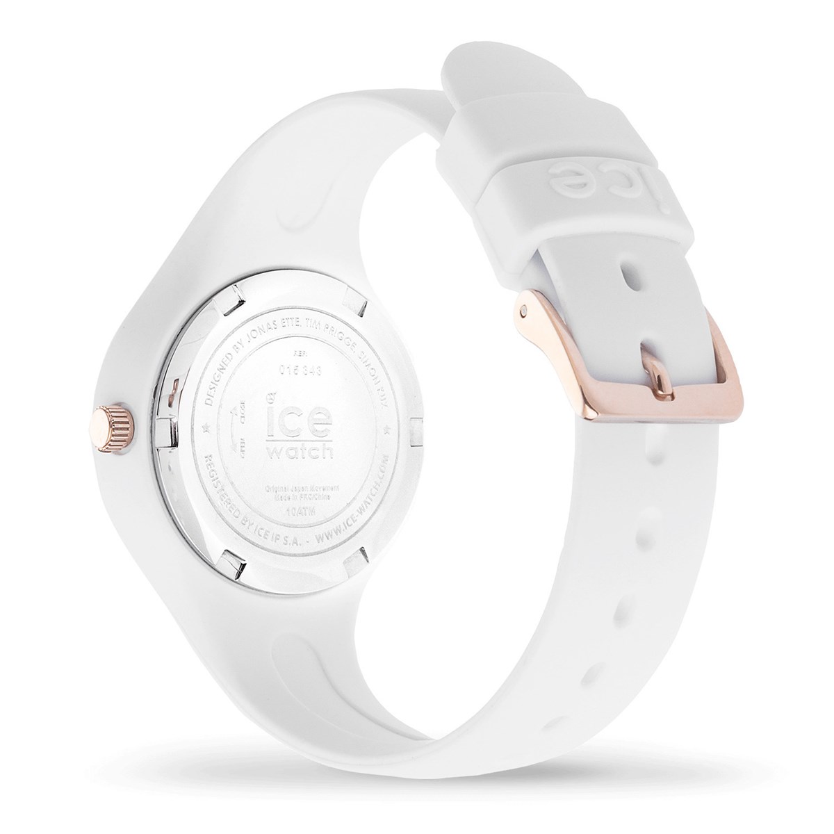 Montre femme Ice Watch Ice glam white rose-gold XS - vue 2