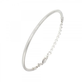 Bracelet acier pour charms perles SC Crystal