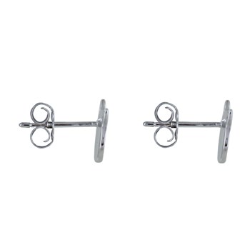 Boucles d'Oreilles Argent 925 Tête de Chat