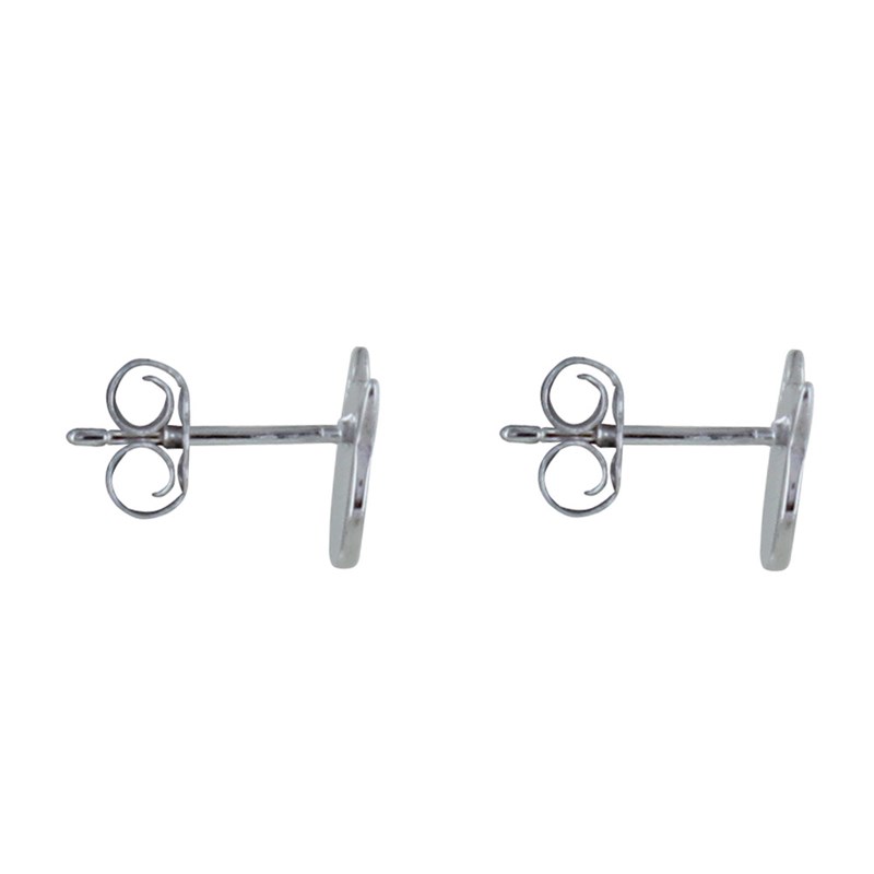 Boucles d'Oreilles Argent 925 Tête de Chat - vue 3