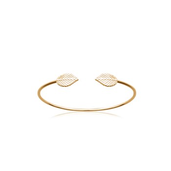 Jonc en plaqué or AZALEE - Bijoux Privés Discovery
