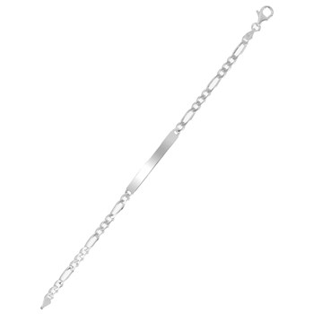 Gourmette homme 19 cm - Argent 925 - Largeur 5 mm