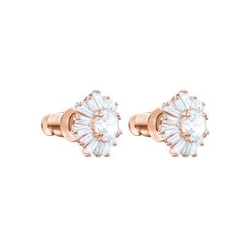 Boucles d'oreilles Swarovski Sunshine rosées