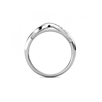 Bague Trist - Argenté et Cristal