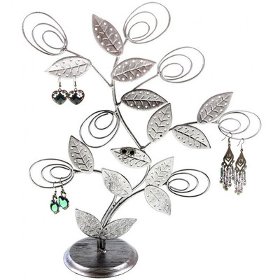 Présentoir à bijoux / porte-bijoux en forme d’arbre avec motif de cerf Sika noir Taille L cadeau danniversaire/Noël pour bagues/collier