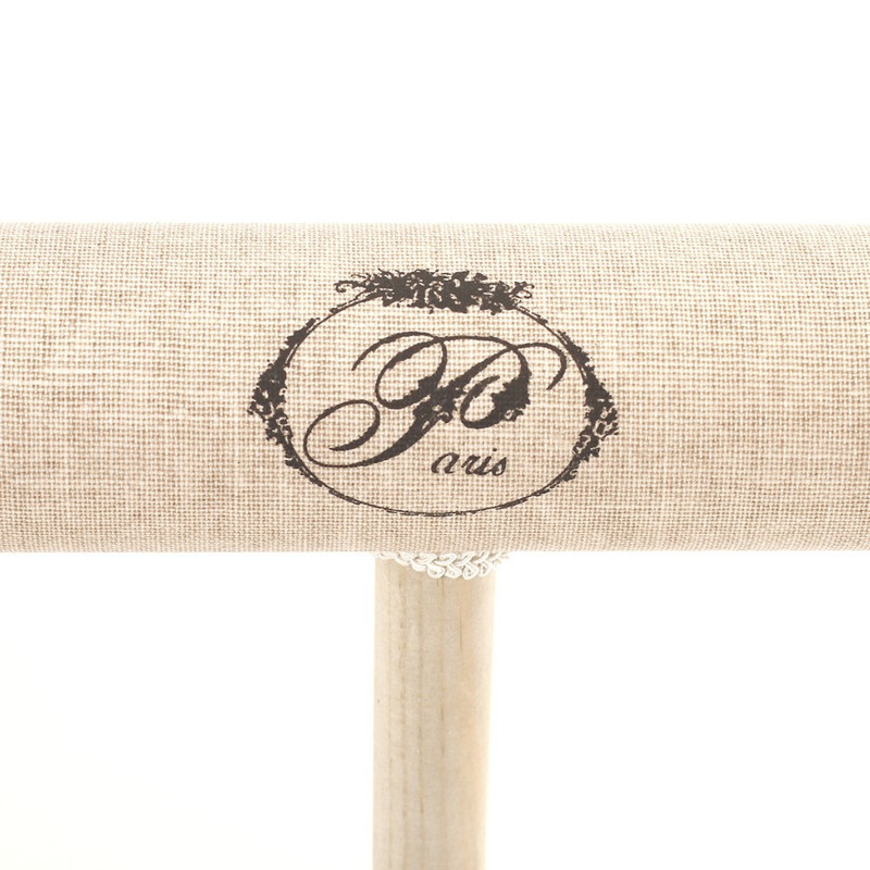 Porte bijoux bracelets bagues colliers en bois Paris Naturel - vue 2