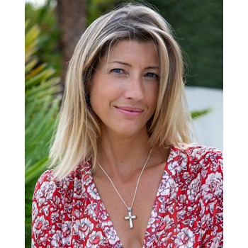 Pendentif Croix Nacre Blanche sur Argent 925 | Aden Boutique