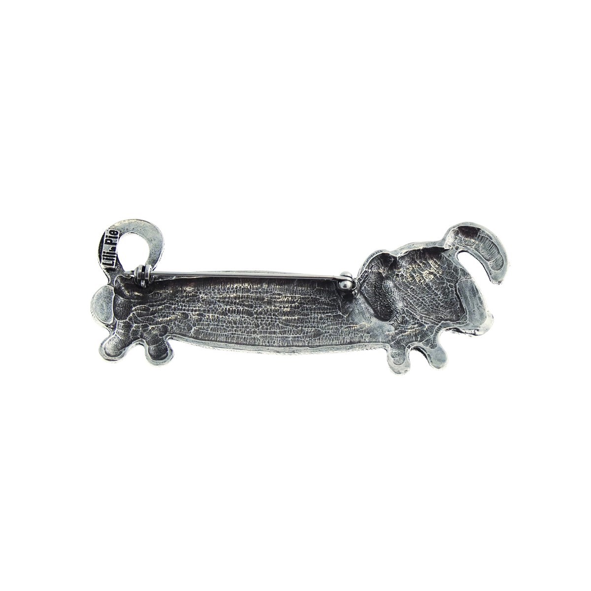 Broche chien Teckel - vue V2