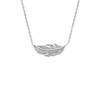 Collier chaîne fantaisie PLUME - Lorenzo R