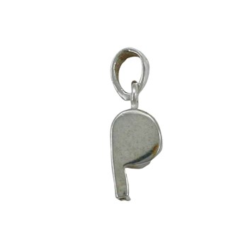 Pendentif sifflet - Argent massif
