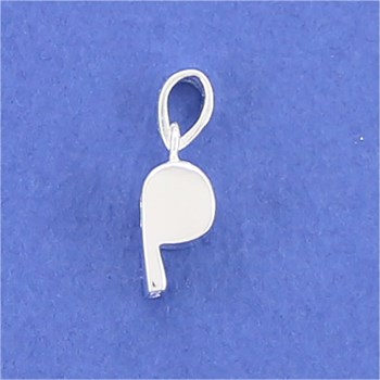 Pendentif sifflet - Argent massif