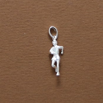 Pendentif marathon - Argent massif