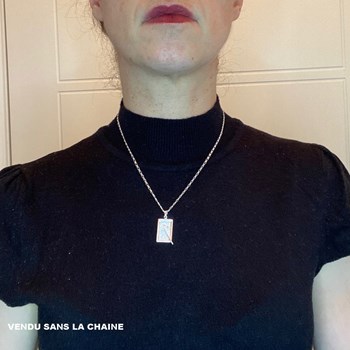 Pendentif table de billard français - Argent massif