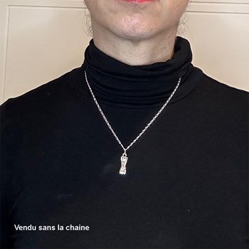 Pendentif manique de gymnastique - Argent massif