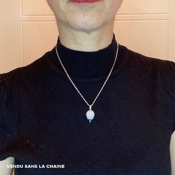 Grand pendentif hérisson ou Niglo - Argent massif