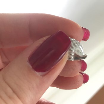 Grand pendentif hérisson ou Niglo - Argent massif