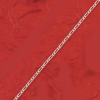 Chaine maillon de cheval argent massif 50 cm