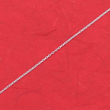 Chaine forçat argent massif 50 cm