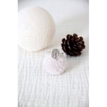 Bague Argent 925 Arbre de Vie avec Nacre Blanche Naturelle - Cadeau Fête des Mères | Bijoux Aden